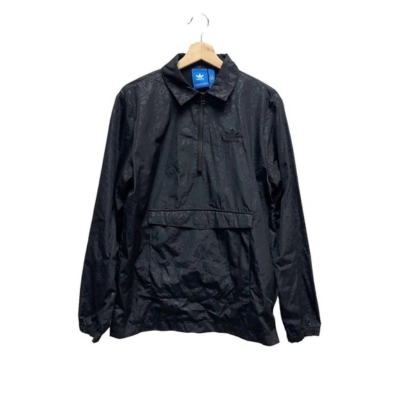 Adidas Ornamental Block‎ Half-Zip Coach Jacket - Picture 3 of 10